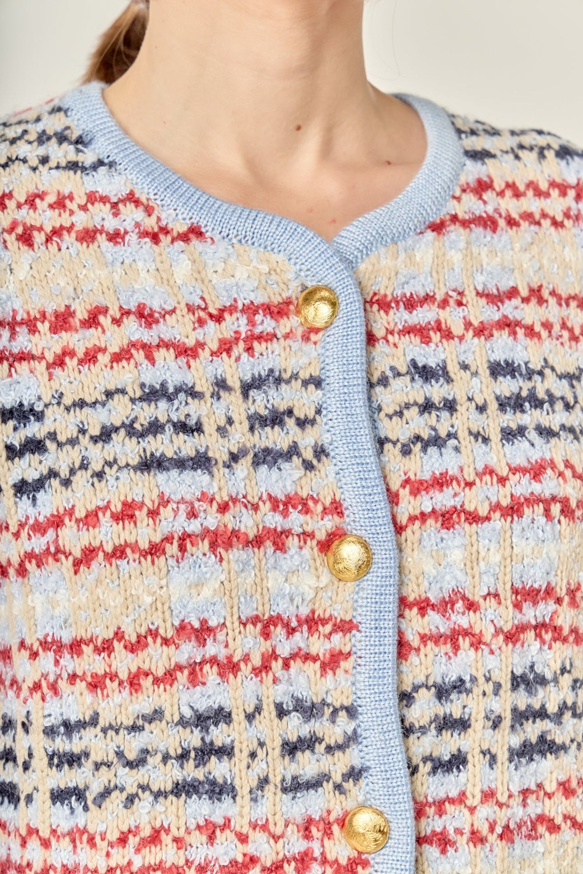 Textured Stripe Jacket