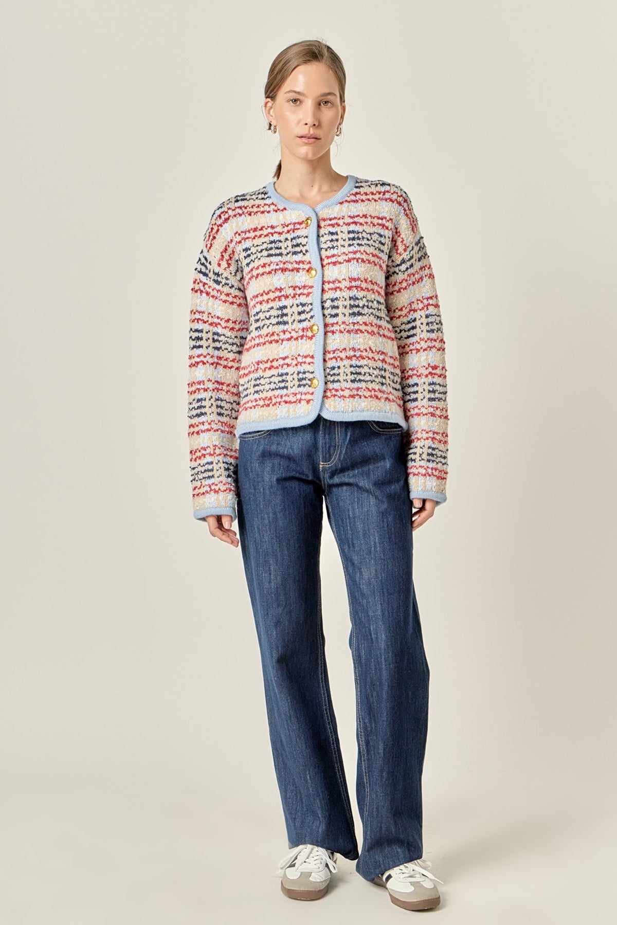 Textured Stripe Jacket