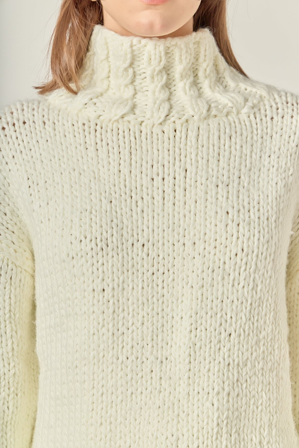 Thick Turtle Neck Sweater