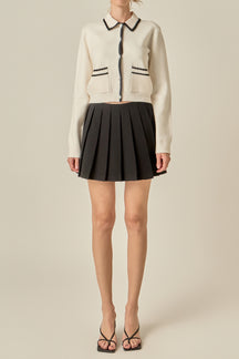 Scalloped Detailed Cardigan