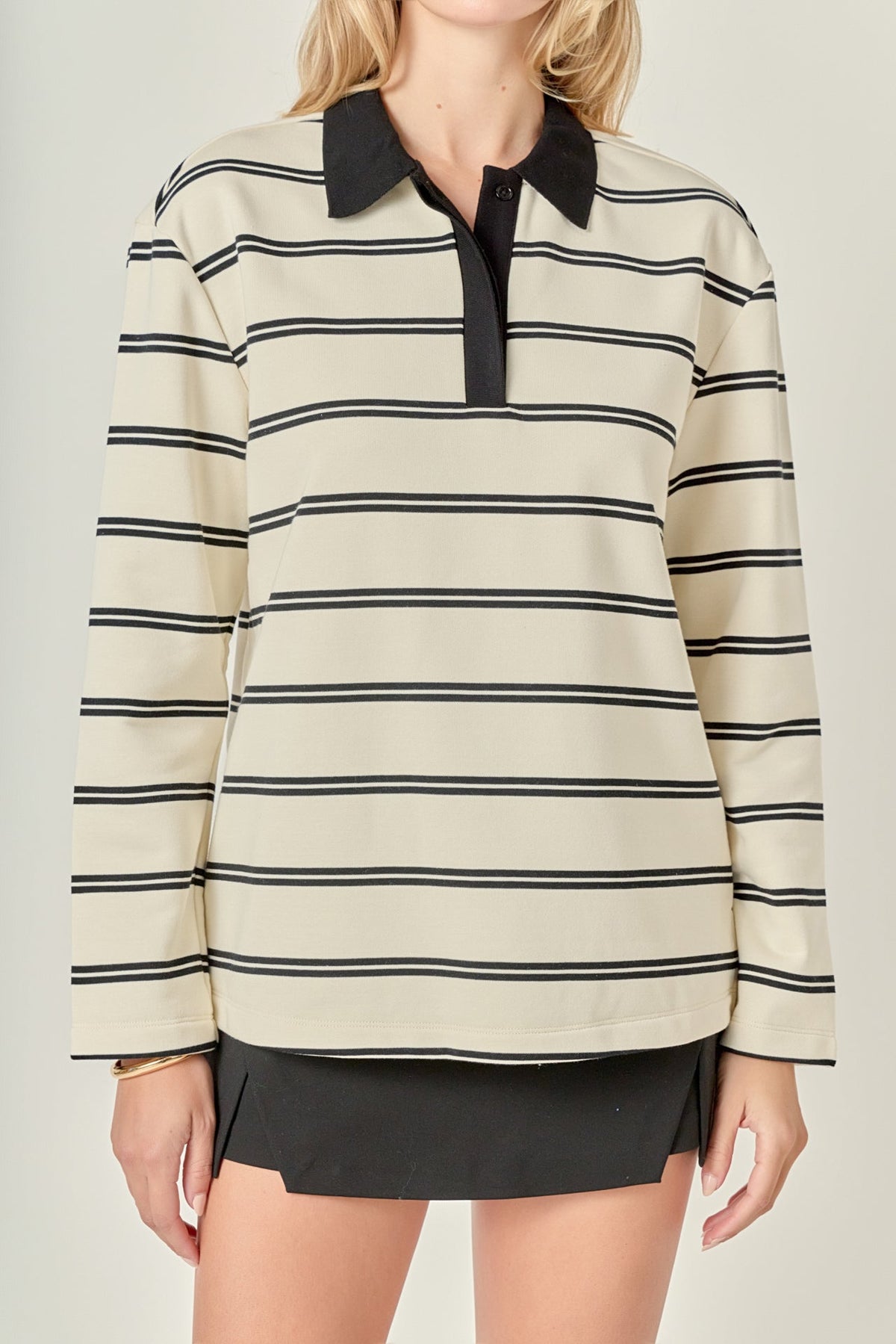Striped Polo Shirt