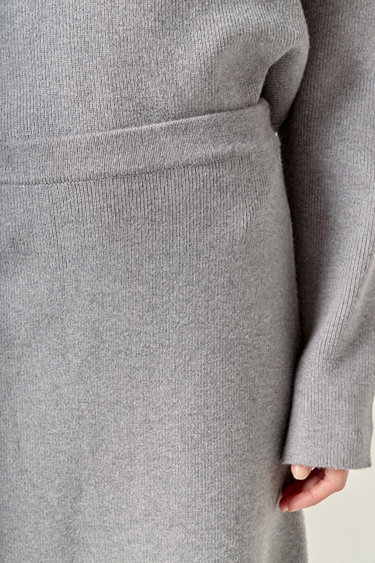 Midi Knit Skirt