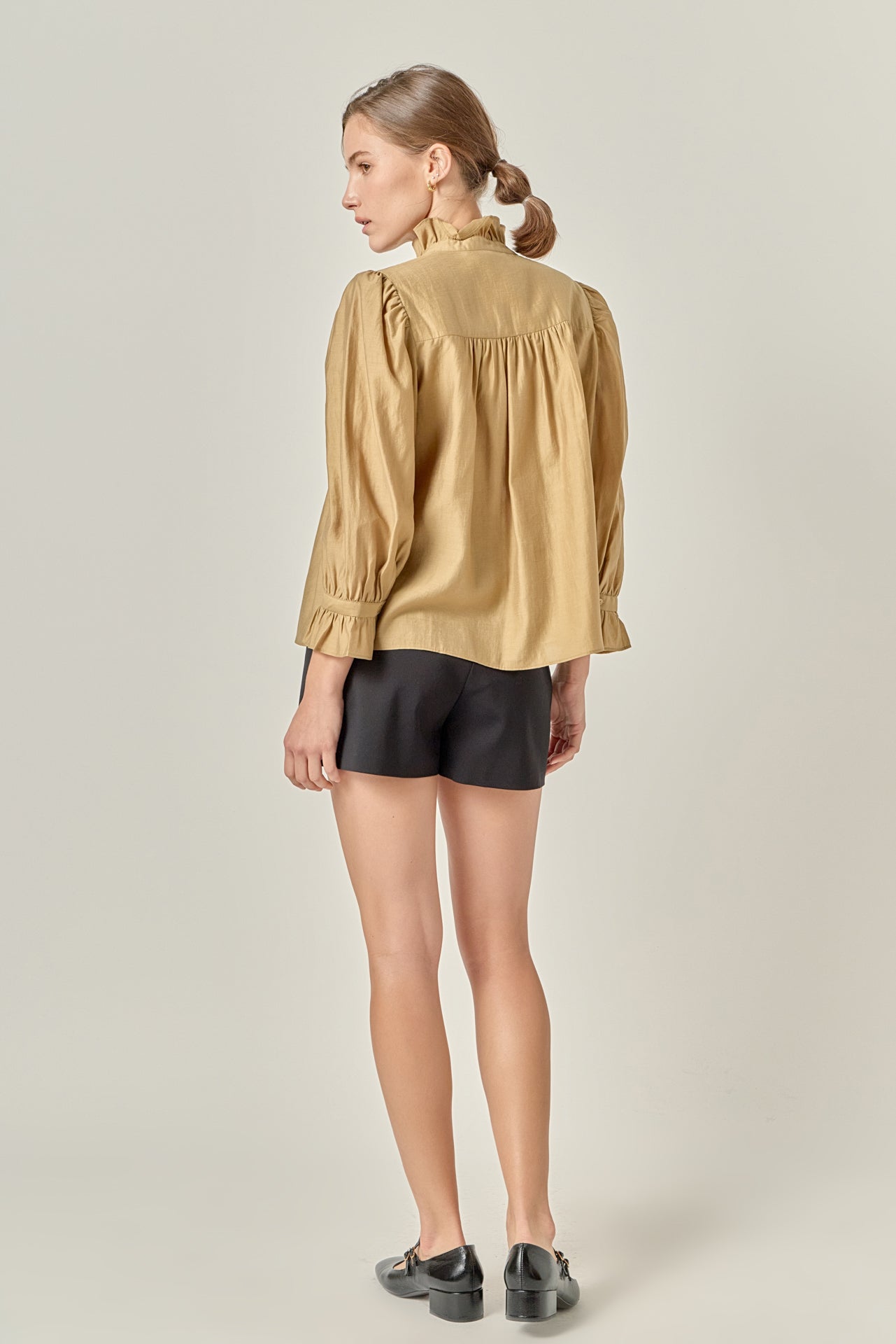 Ruffle Detailed Blouse