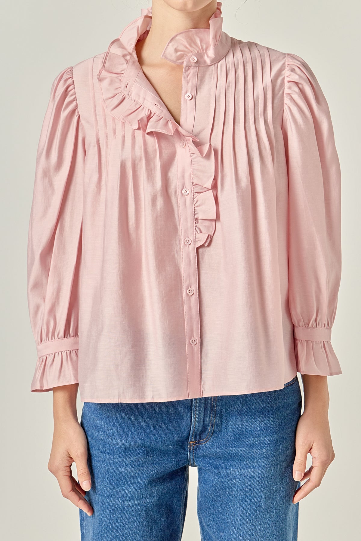 Ruffle Detailed Blouse