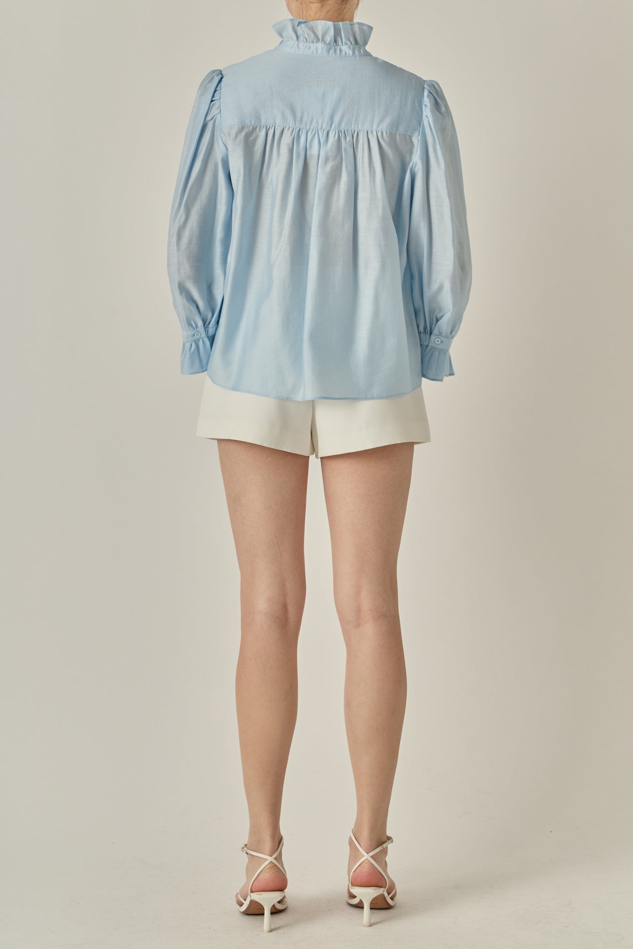 Ruffle Detailed Blouse