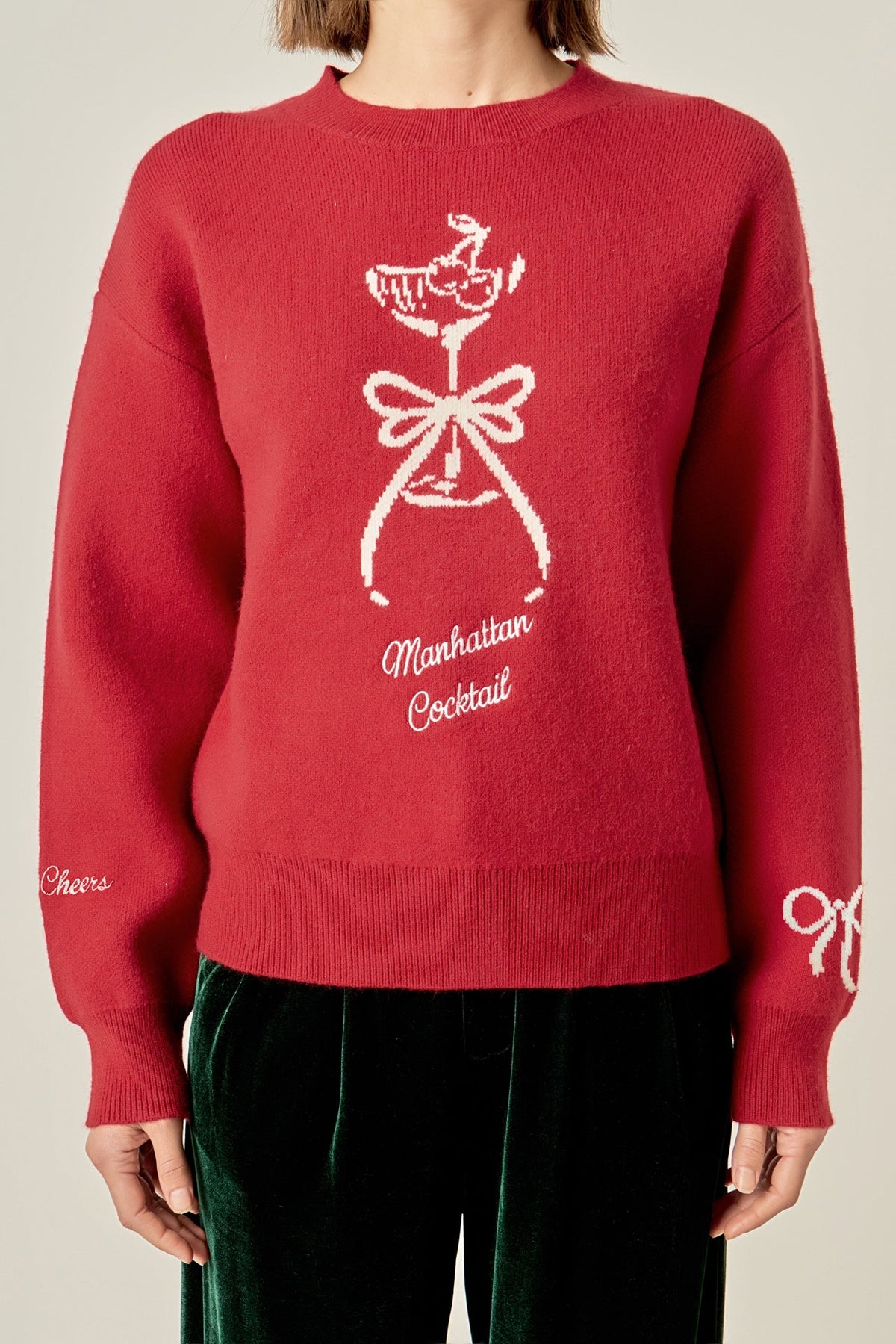 Manhattan Cocktail Sweater