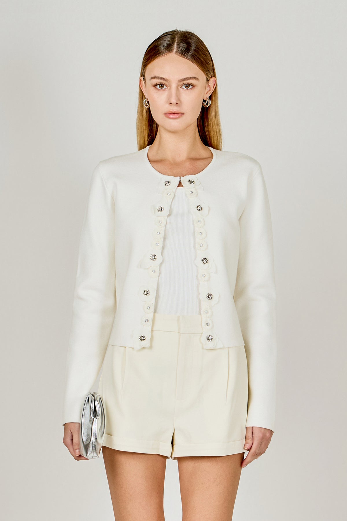 Floral Detail Cardigan