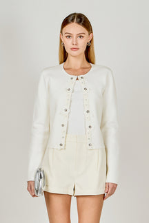 Floral Detail Cardigan