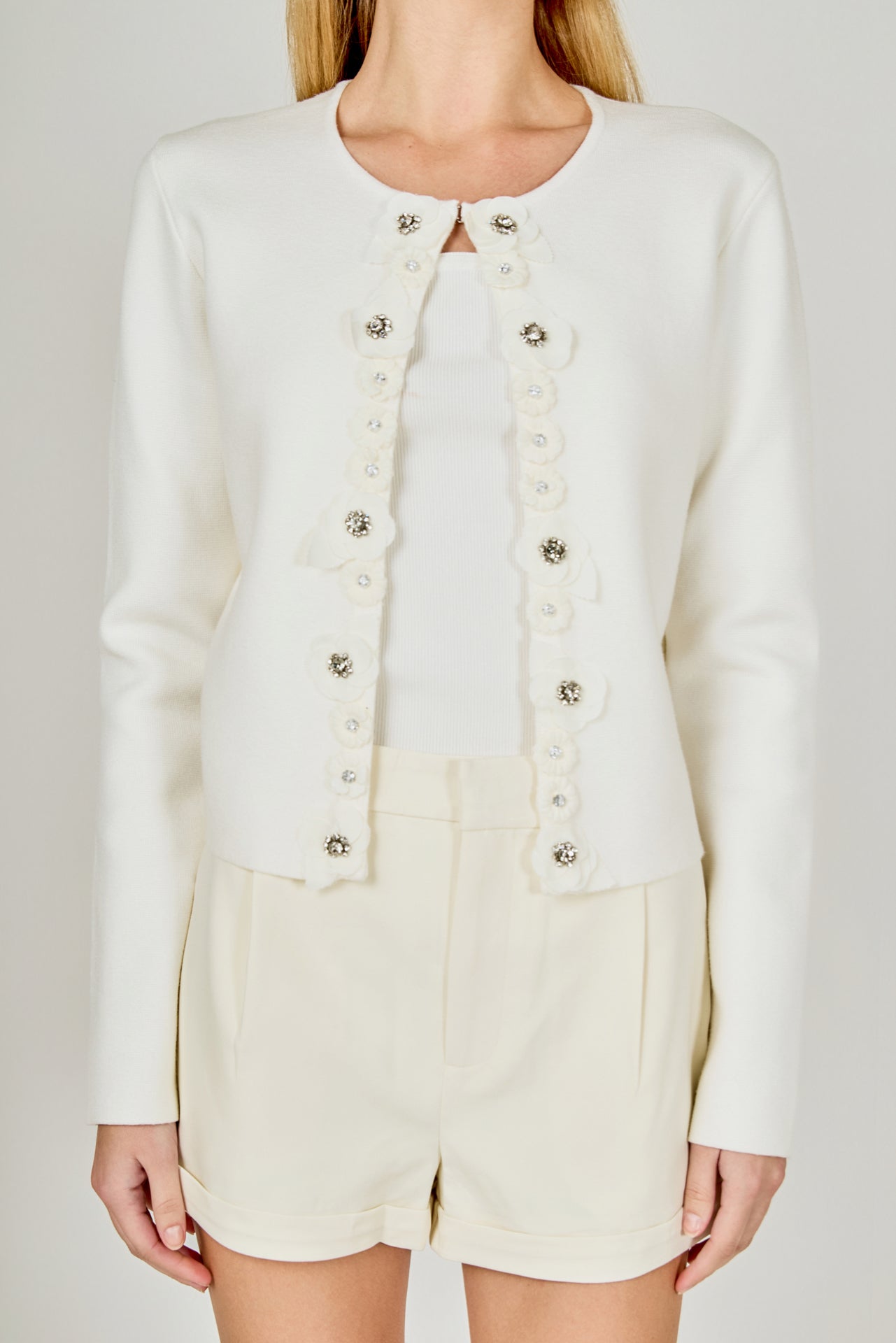 Floral Detail Cardigan