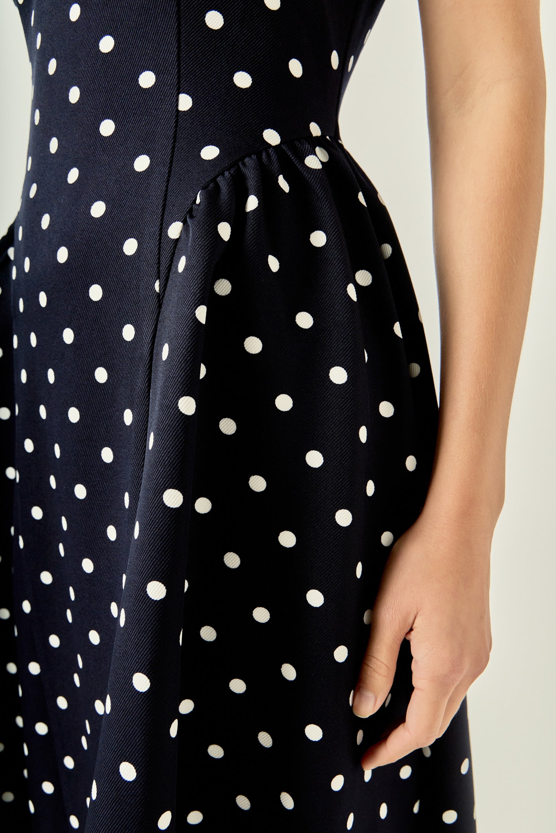 Polka Dot Midi Dress