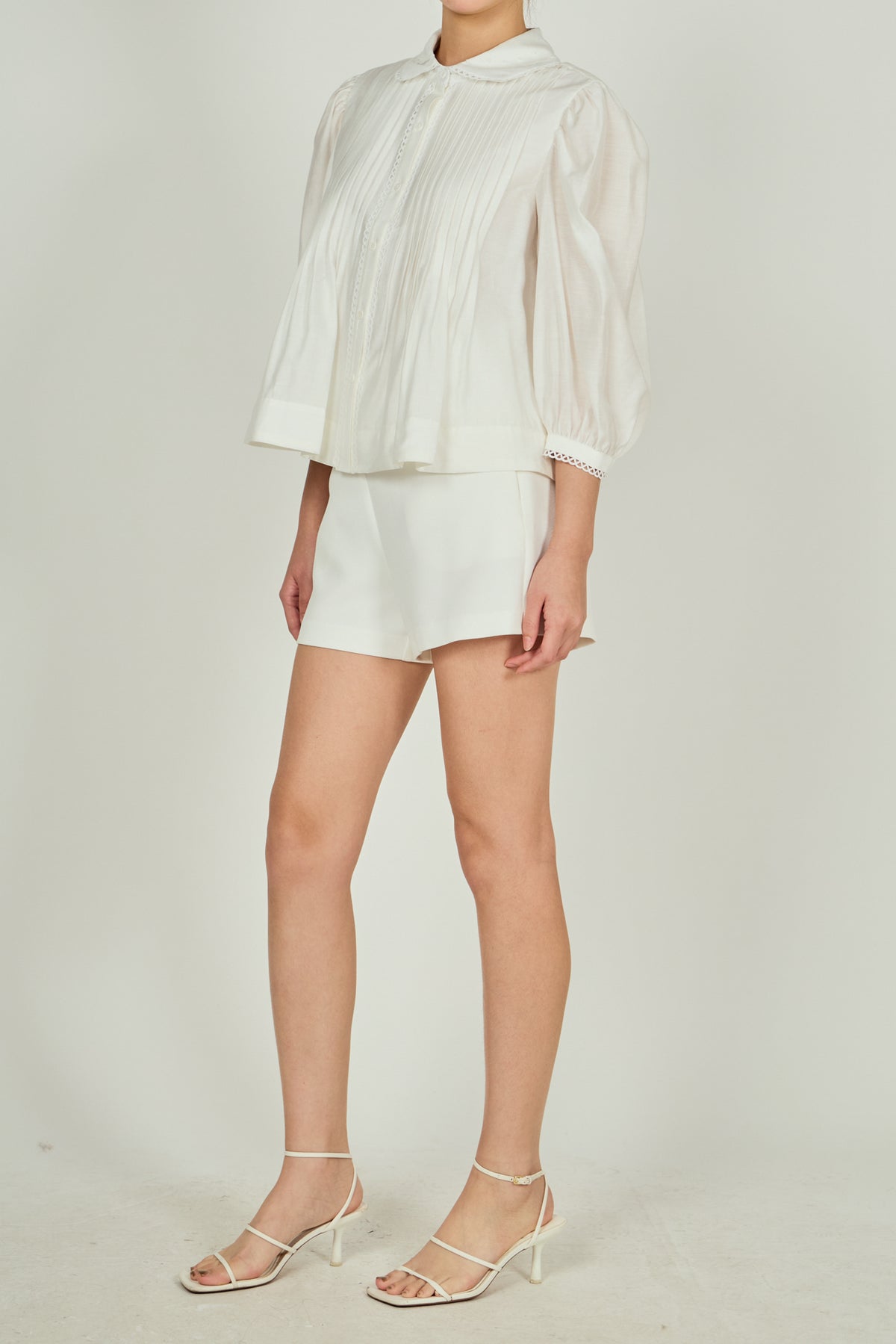 Scallop Detail Blouse