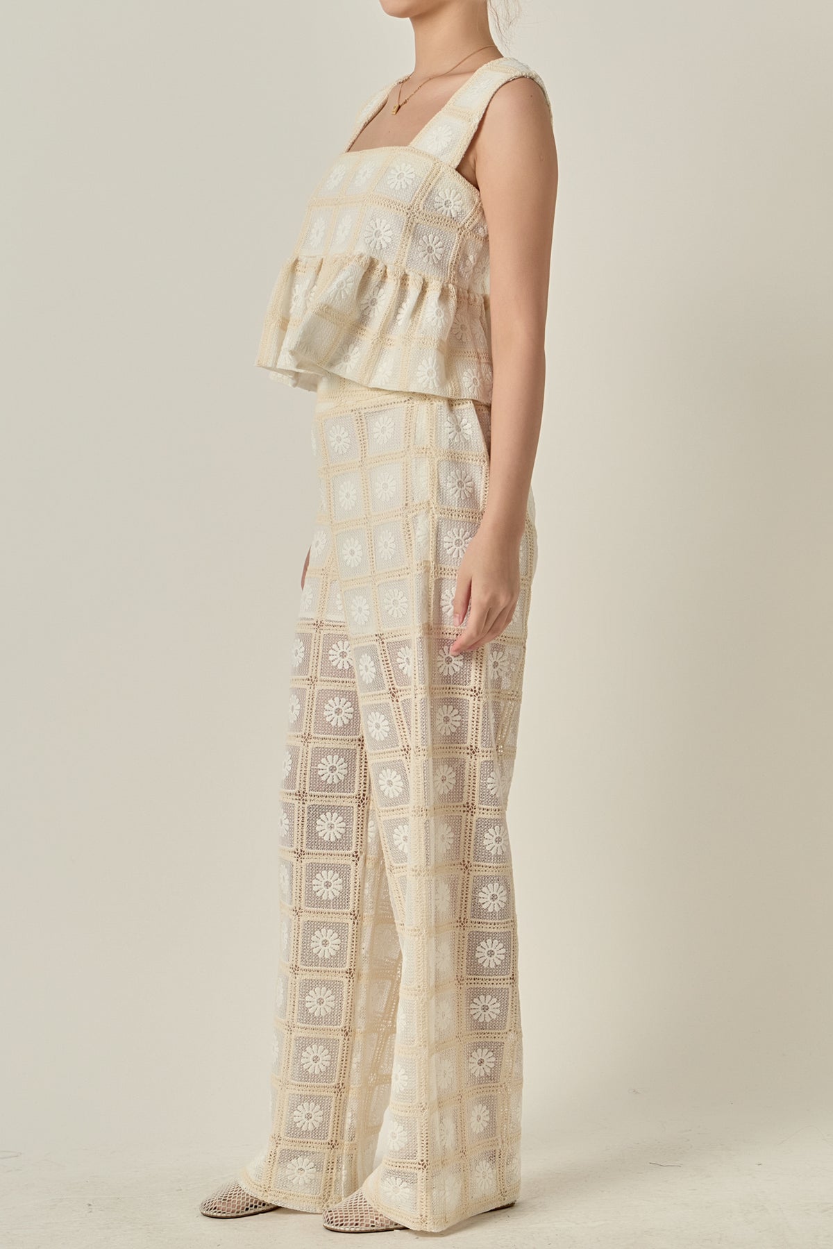 Bria Crochet Sleeveless Top