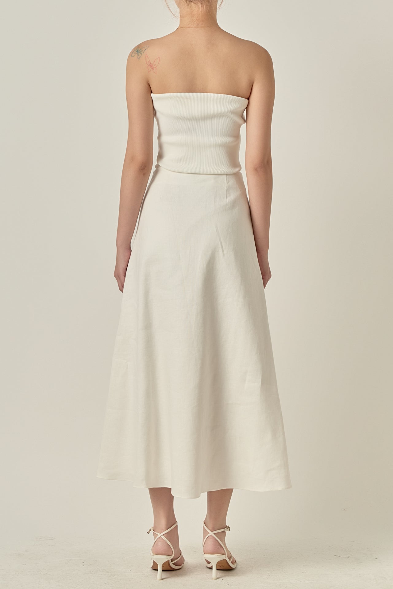 Crochet Flower Maxi Skirt