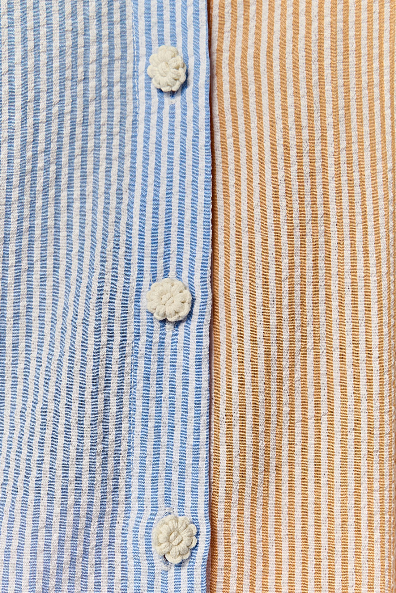 Color Block Stripe Shirt