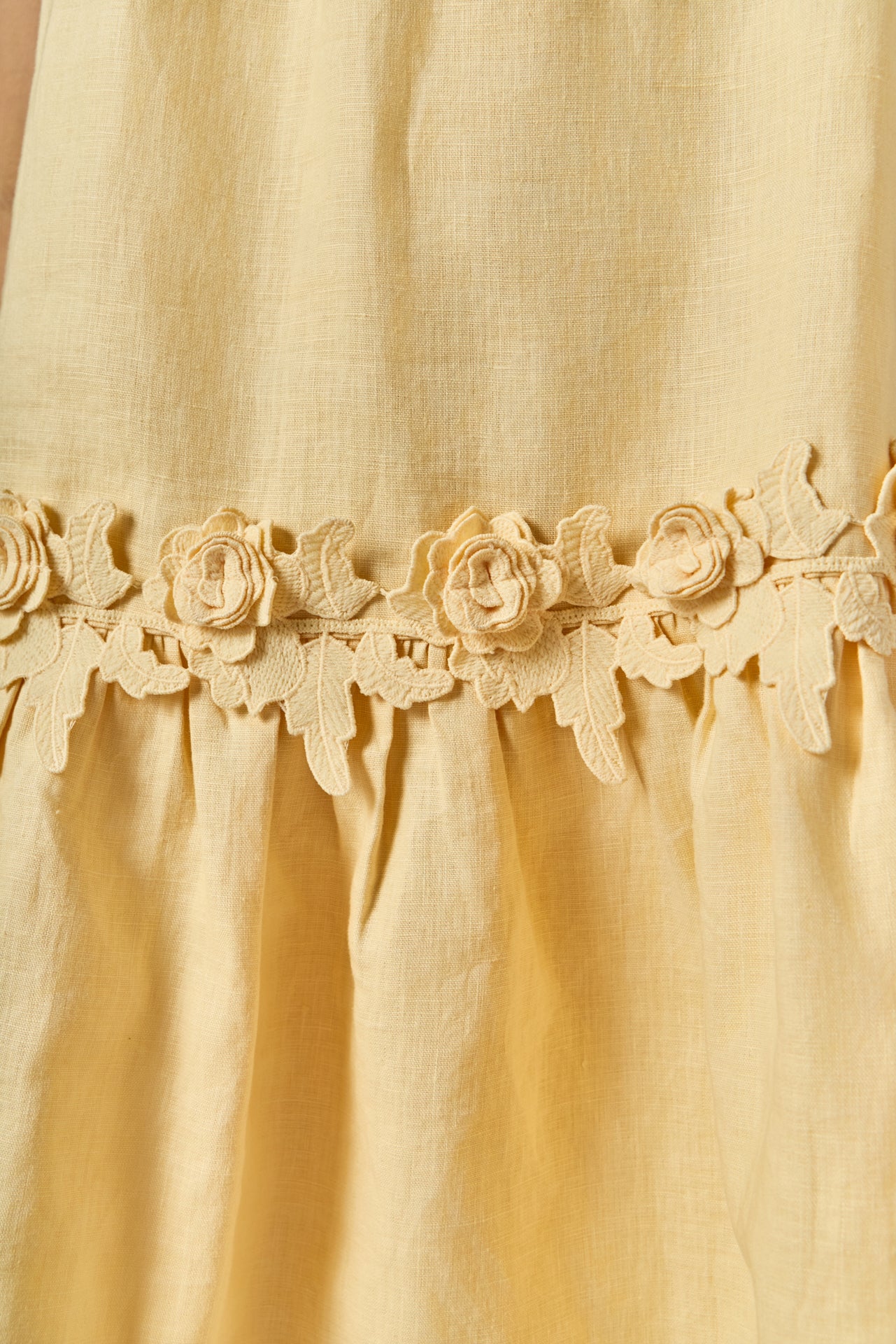 Halter Flower Detail Mini Dress