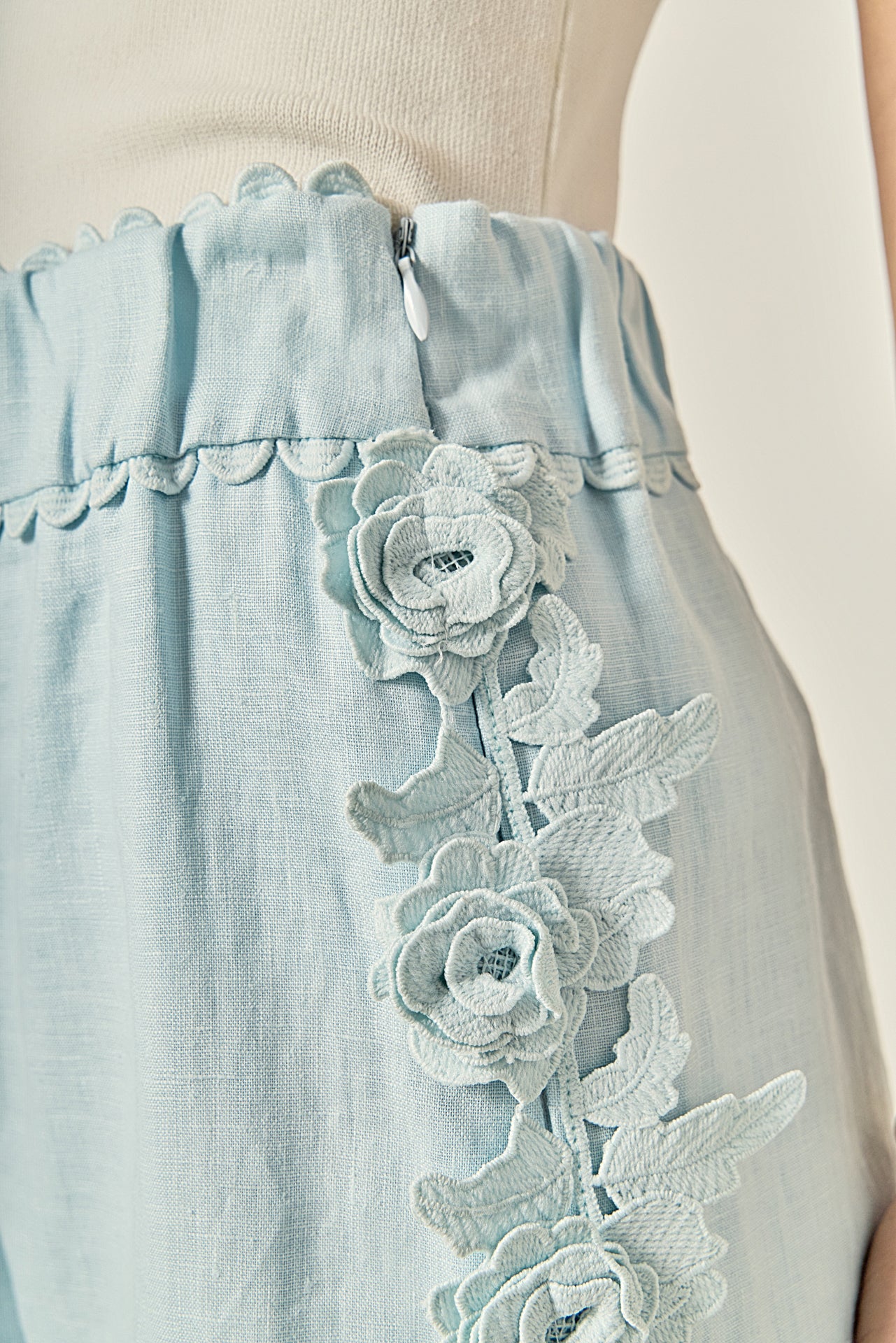 Flower Detail Pants