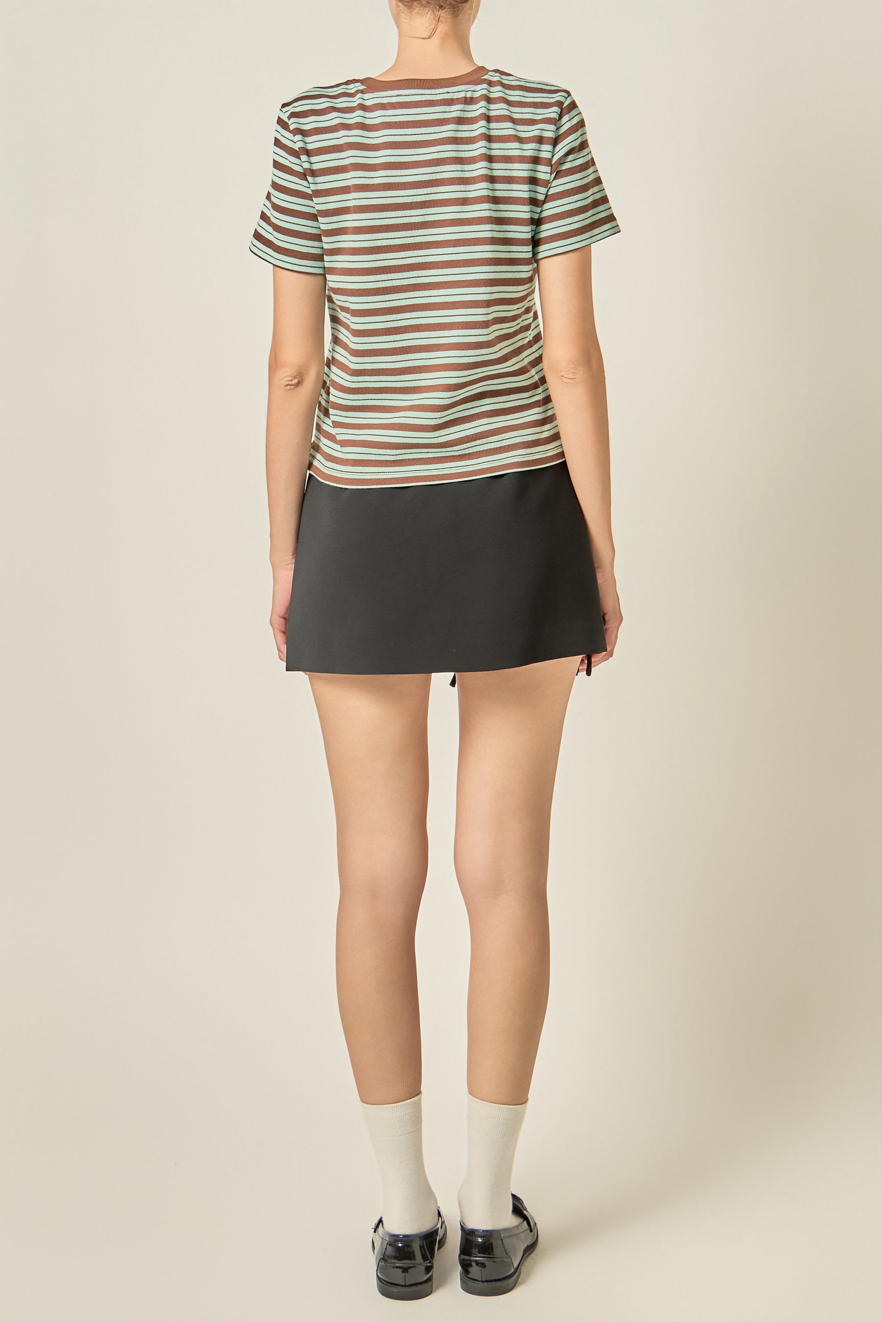 Striped Crewneck Tee