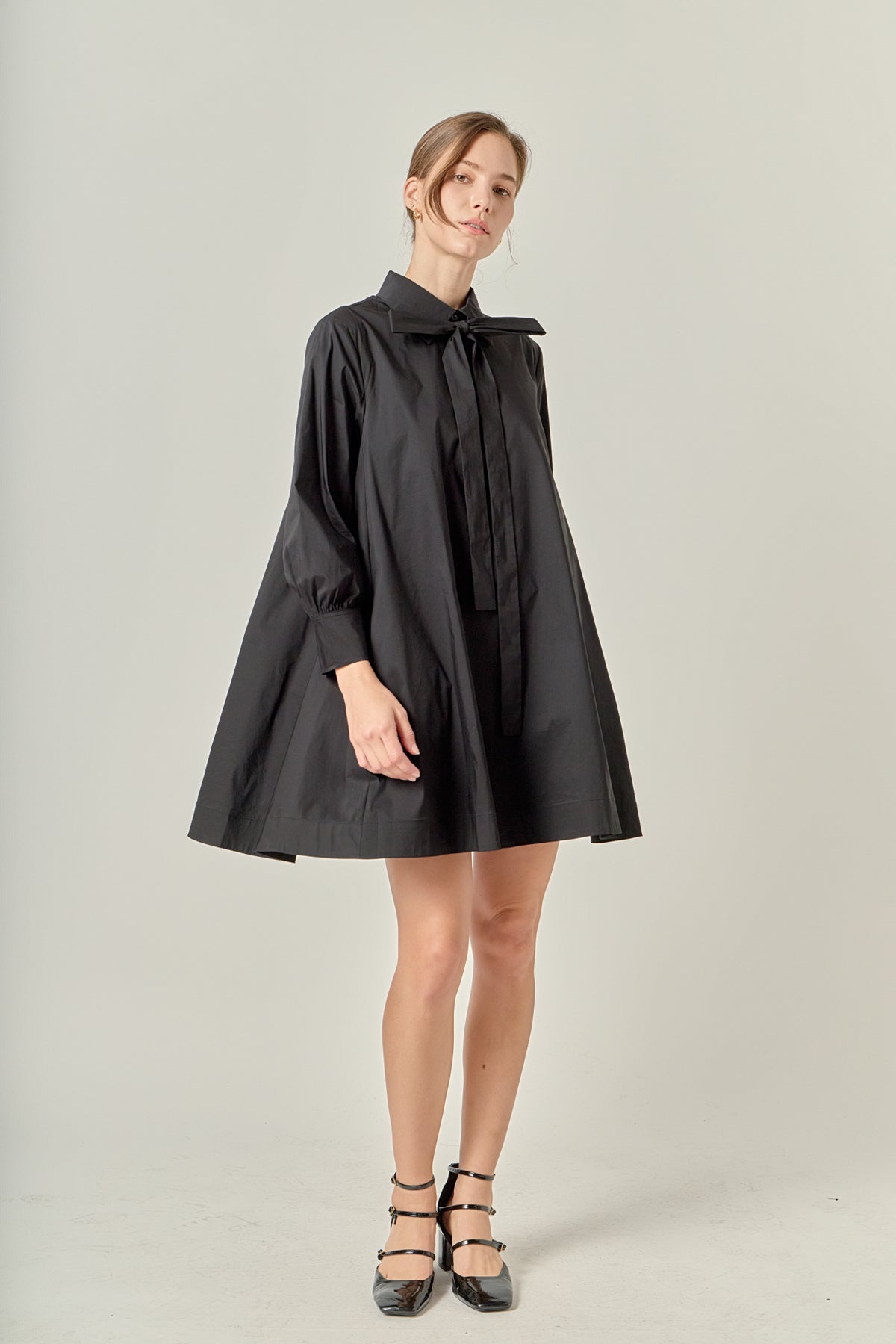 Bow Shirt Dress
