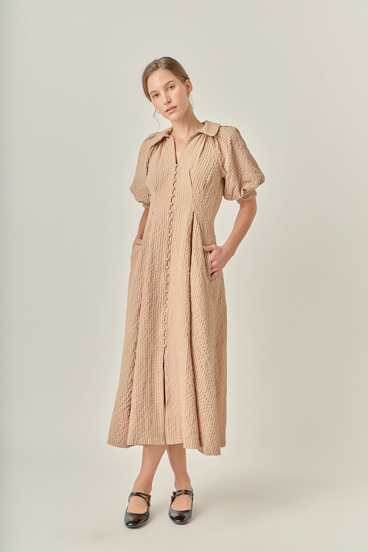 Shirt Midi Dress