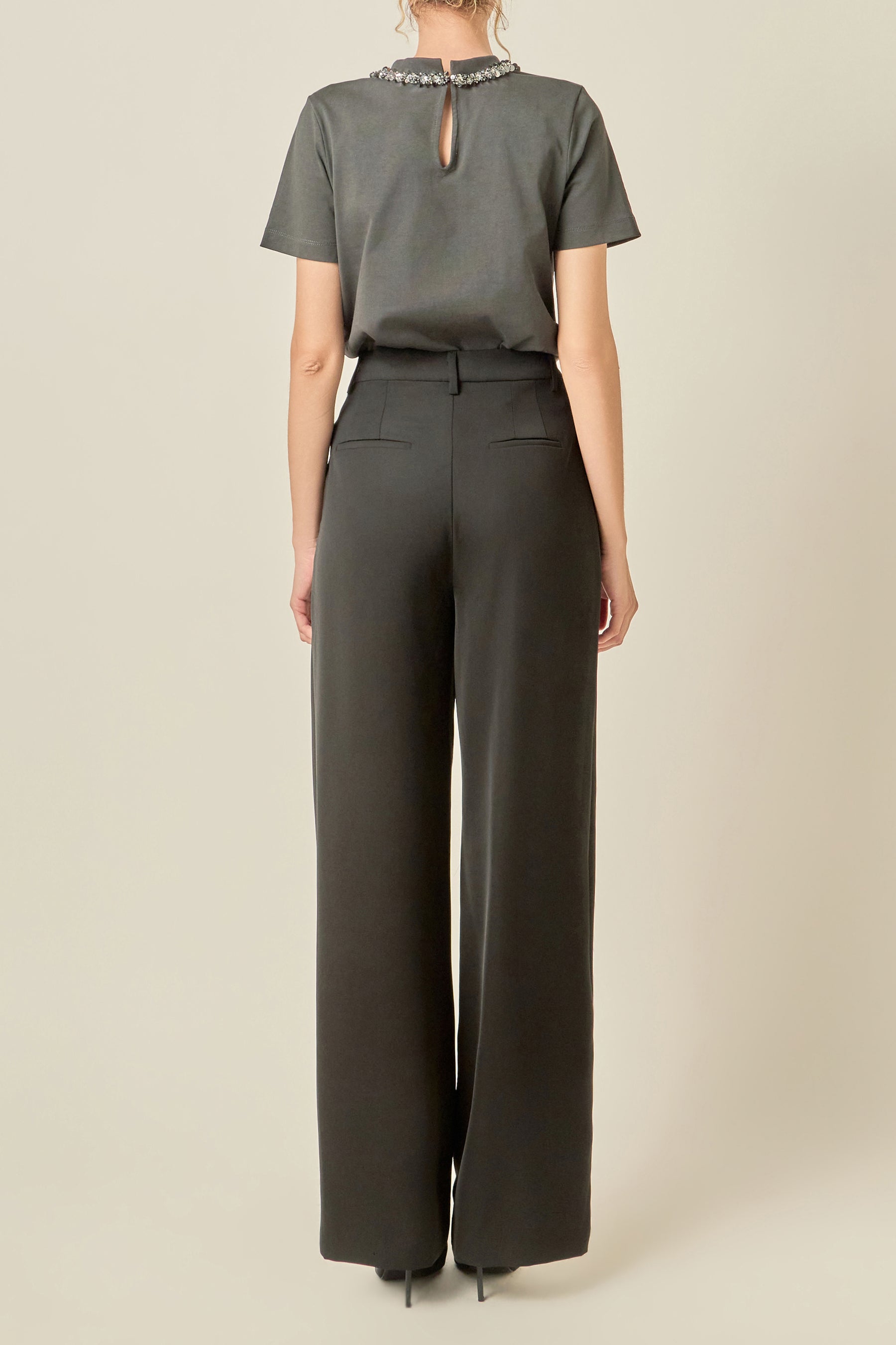 Bow Bead Detail Top