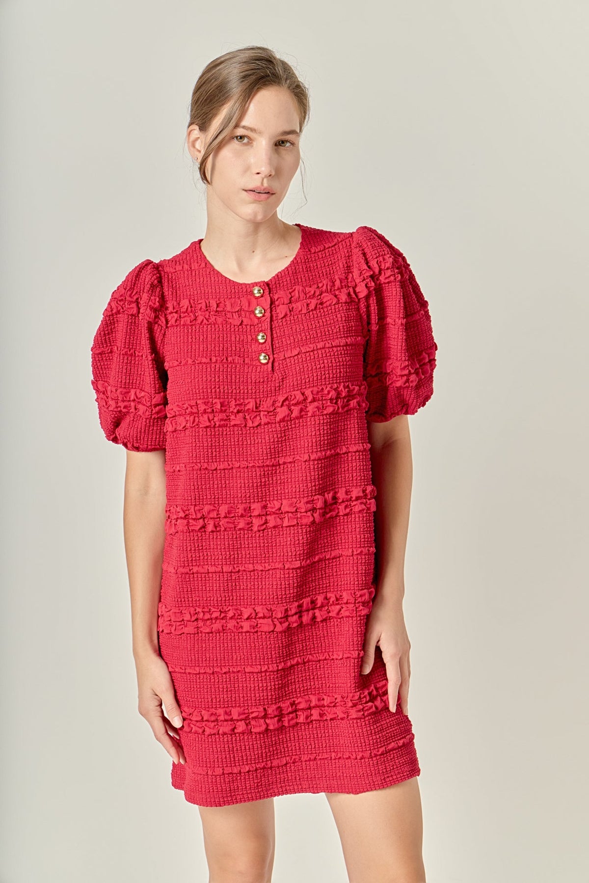 Smocked Mini Dress