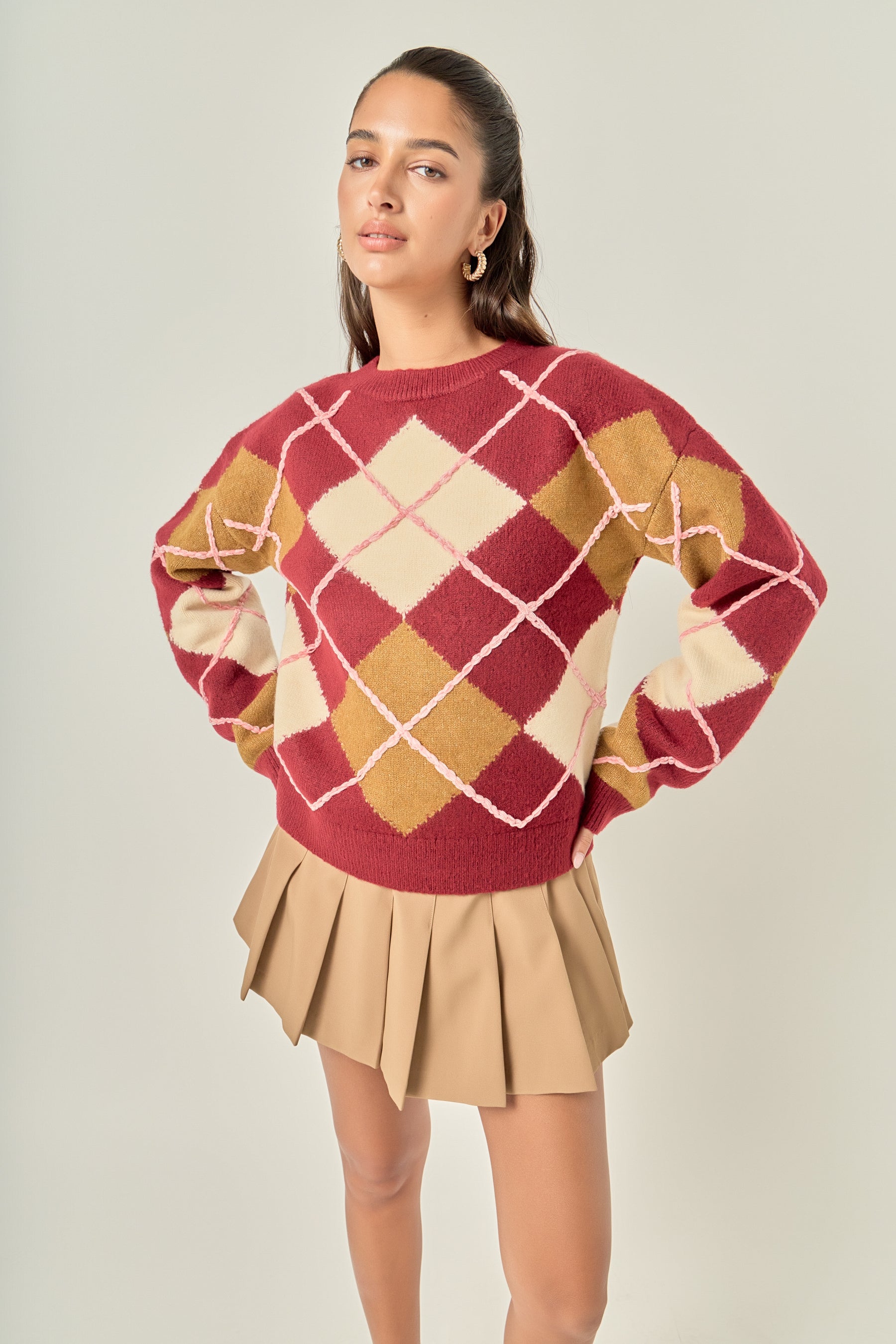 Argyle Sweater
