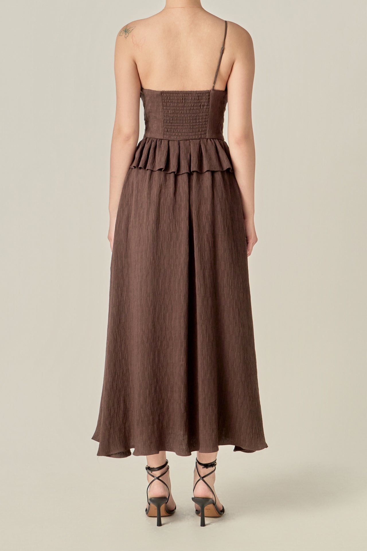 Modern Muse Pleated Midi Dress