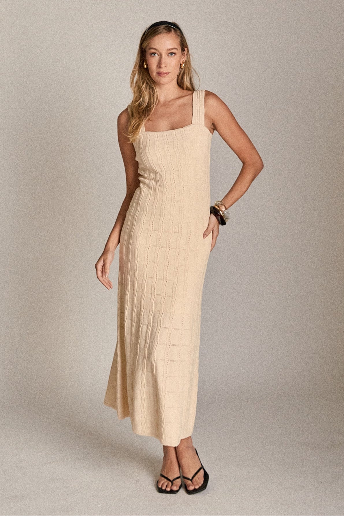 The Camille Knit Midi Dress