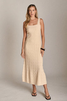 The Camille Knit Midi Dress