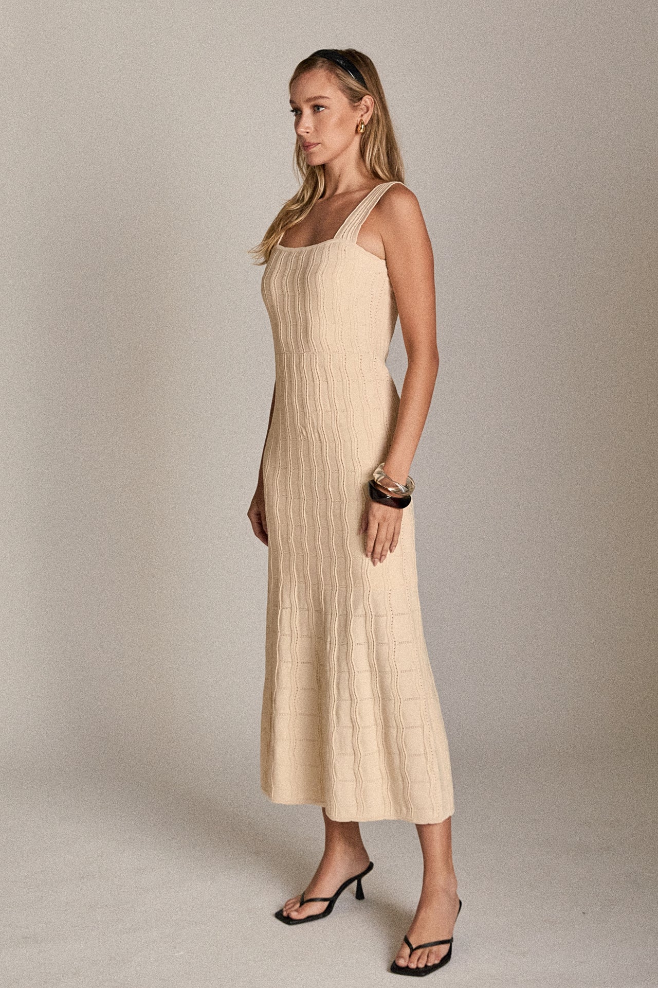 The Camille Knit Midi Dress