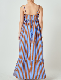 Big Stripe Maxi Dress