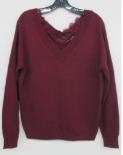 Lace Trim Sweater