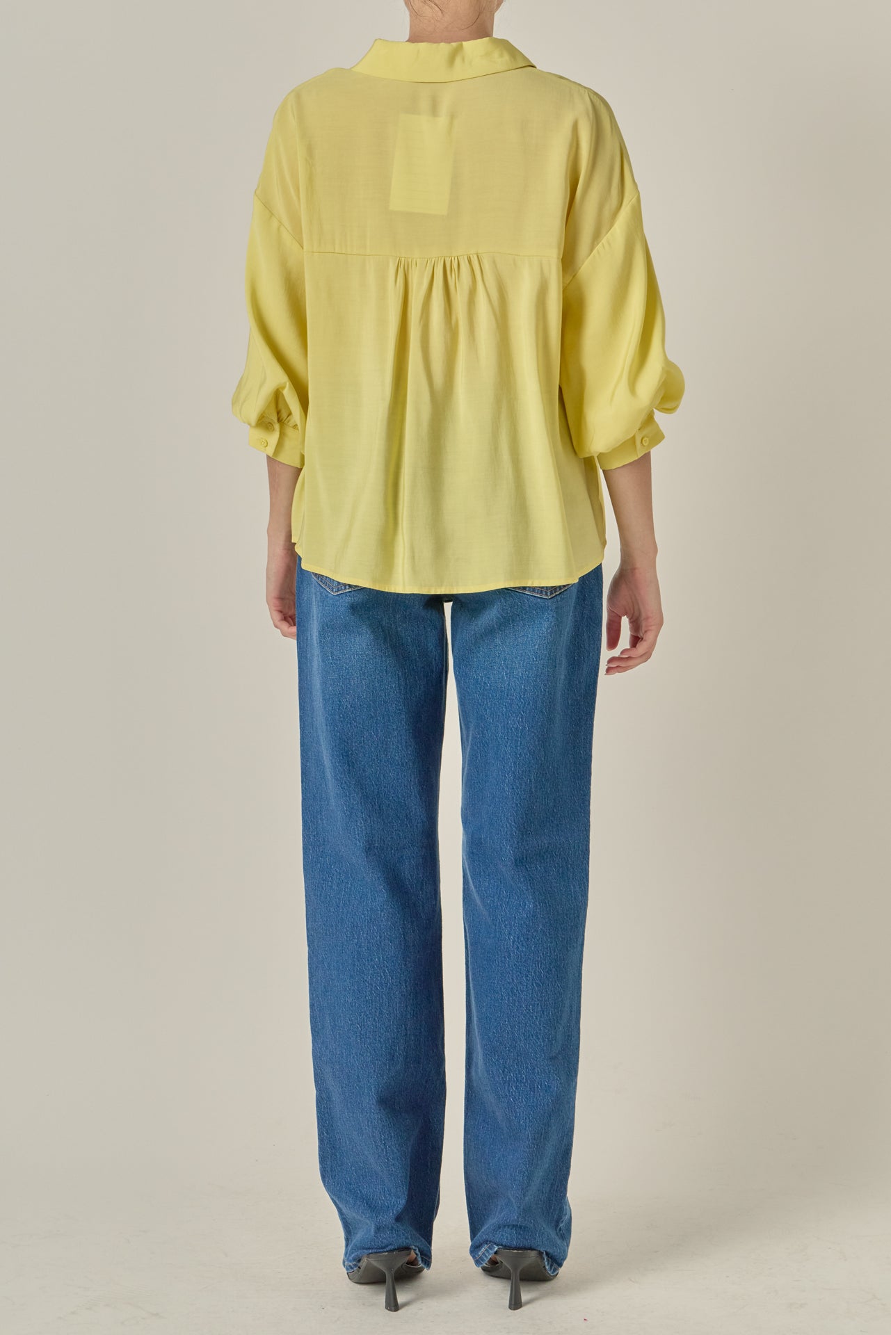 Balloon Sleeve Blouse