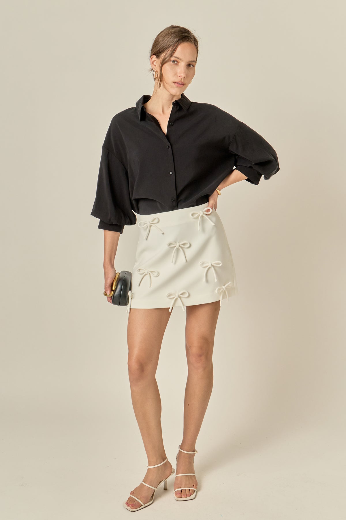 Balloon Sleeve Blouse