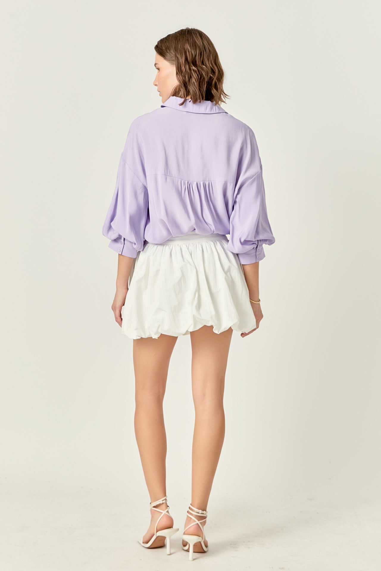 Balloon Sleeve Blouse
