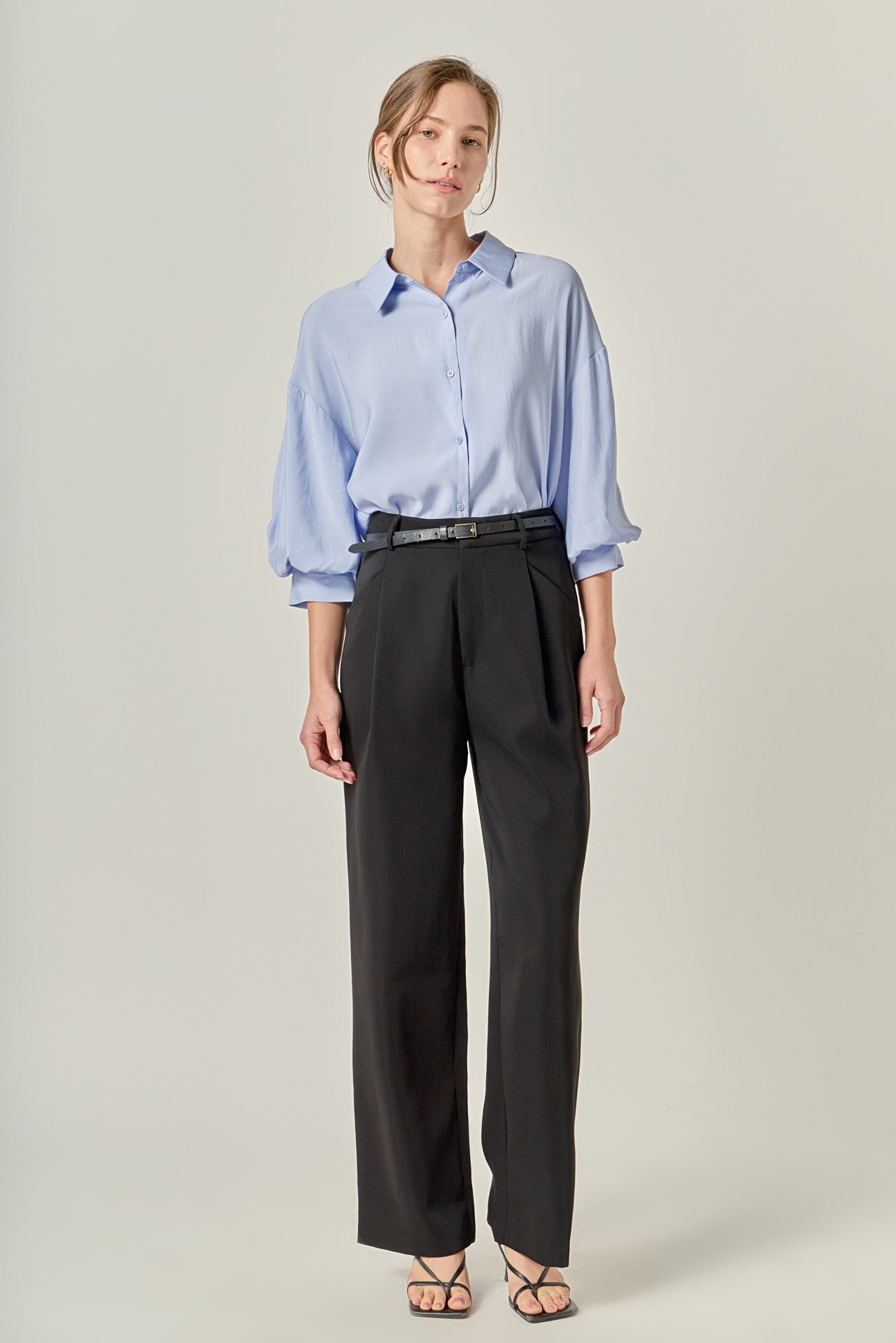 Balloon Sleeve Blouse