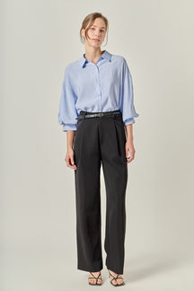 Balloon Sleeve Blouse