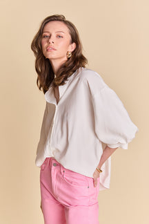 Balloon Sleeve Blouse