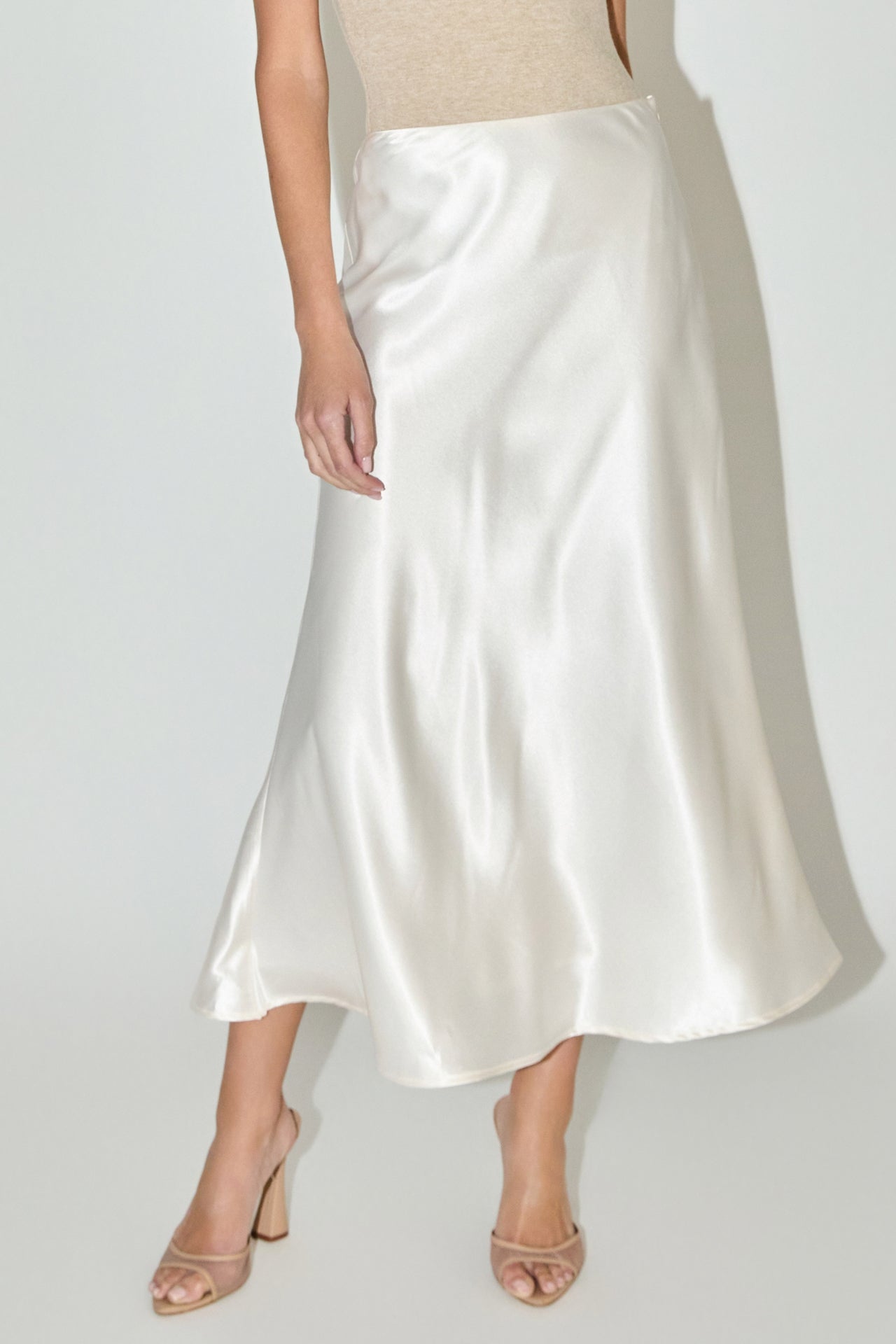 Satin Skirt